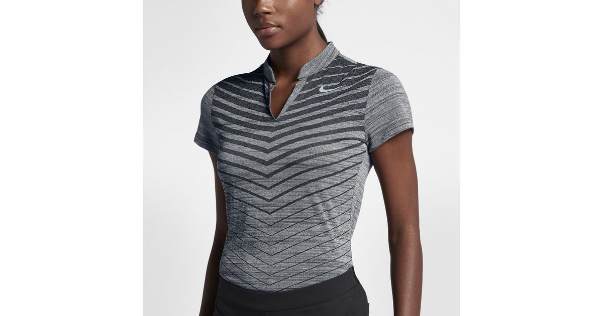 nike zonal cooling polo