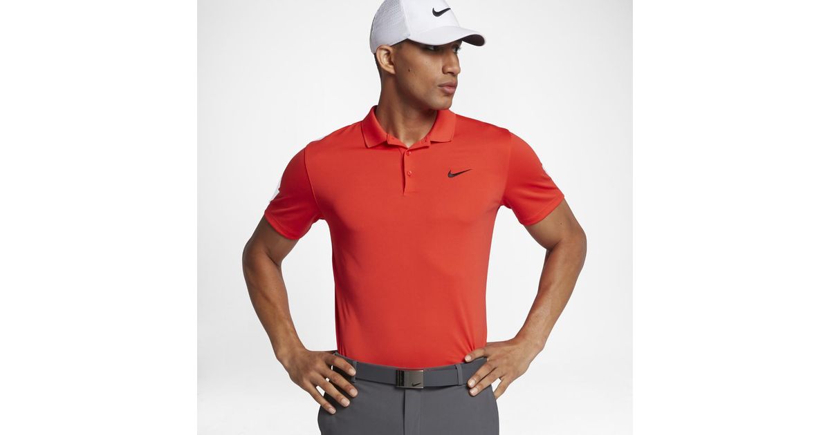 nike victory slim fit polo