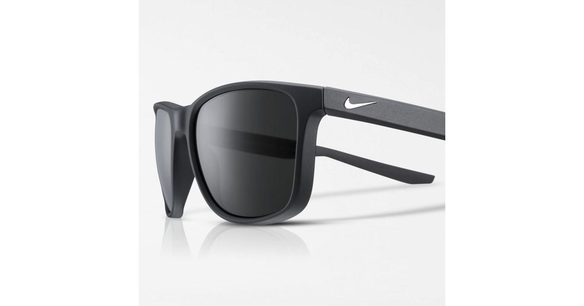Nike Essential Endeavor Polarized Sunglasses in Black for Men - Lyst