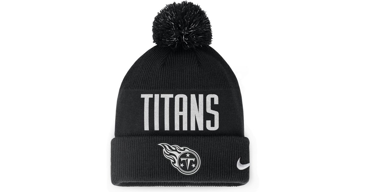 Nike Rflctv (nfl Kansas City Chiefs) Cuffed Beanie In Black, for Men | Lyst