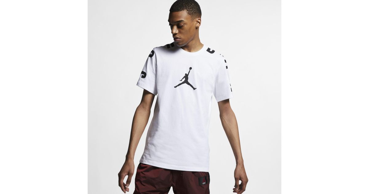 Nike Jordan Stretch 23 T-shirt in White for Men - Lyst