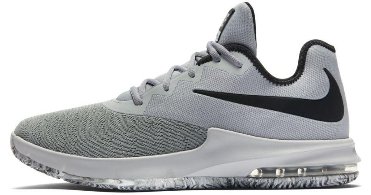 Nike Air Max Infuriate Iii Low Basketball Shoe in Gray for | Lyst