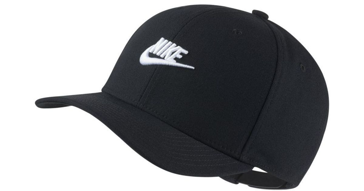 Nike Synthetic Sportswear Classic 99 Adjustable Cap in Black for Men - Lyst