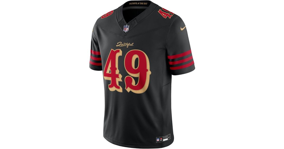 Nike The Faithful San Francisco 49Ers Rivalries Collection Dri-Fit Nfl Limited Jersey in Black for Men | Lyst