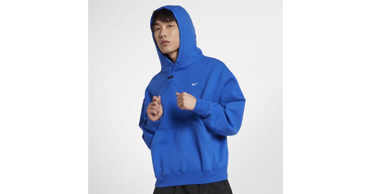 Nike Lab Collection Pullover Hoodie in Blue for Men | Lyst