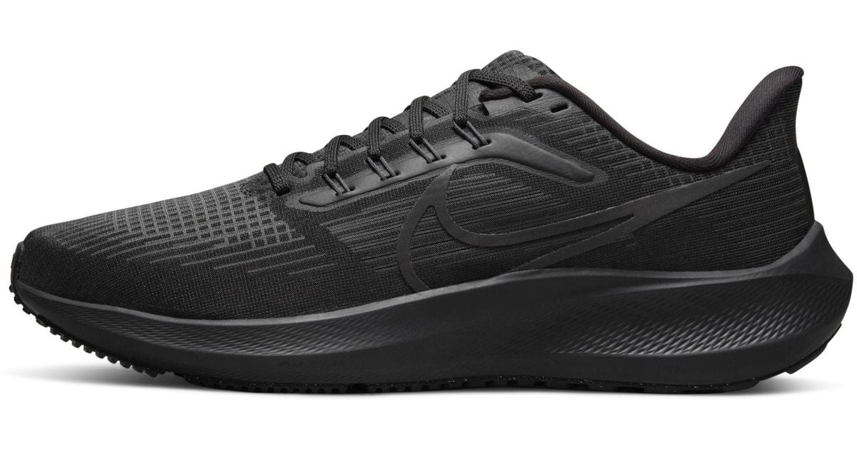 Nike Air Zoom Pegasus 39 Road Running Shoes in Black,Anthracite,Black