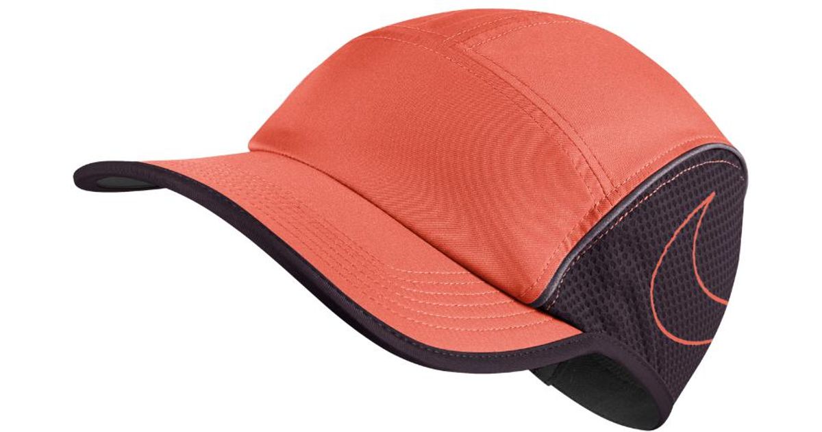 nike hat orange