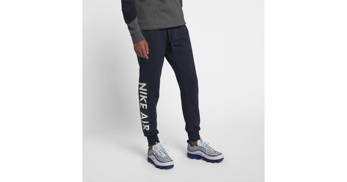 men's fleece trousers nike air