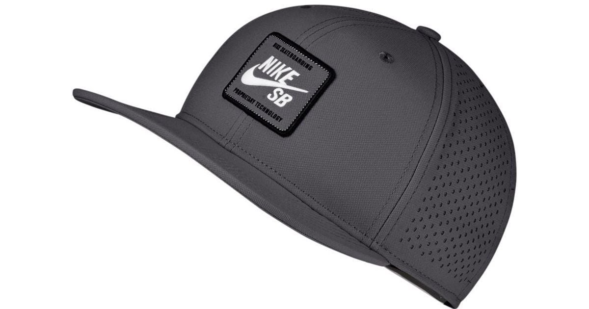 Nike Sb Aerobill Pro 2.0 Skate Hat in Gray for Men | Lyst