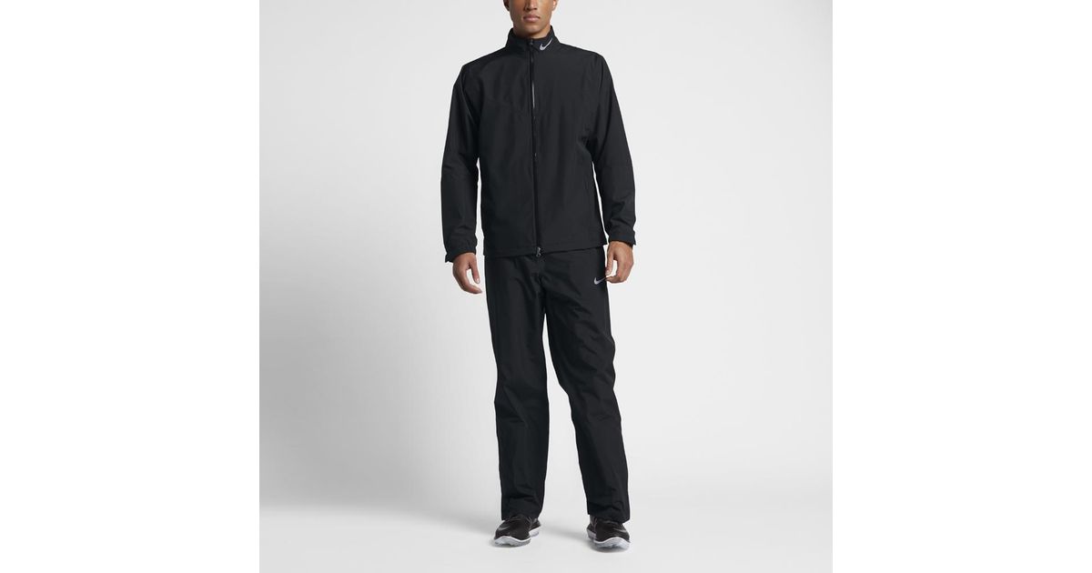 Nike Storm-fit Men's Golf Rain Suit in Black for Men | Lyst
