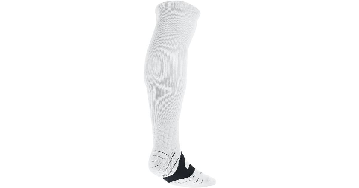 Nike Vapor Knee-high Football Socks (extra-large/1 Pair) (white) for Men |  Lyst