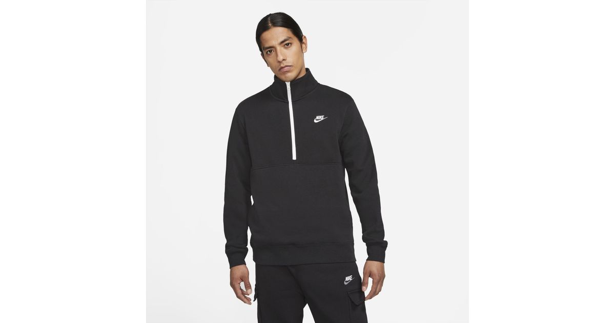 nike half zip fleece