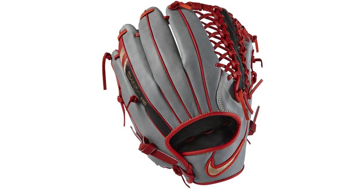 Nike Sha/do Pro 12.50" Post Baseball Fielding Glove in Red for Men | Lyst