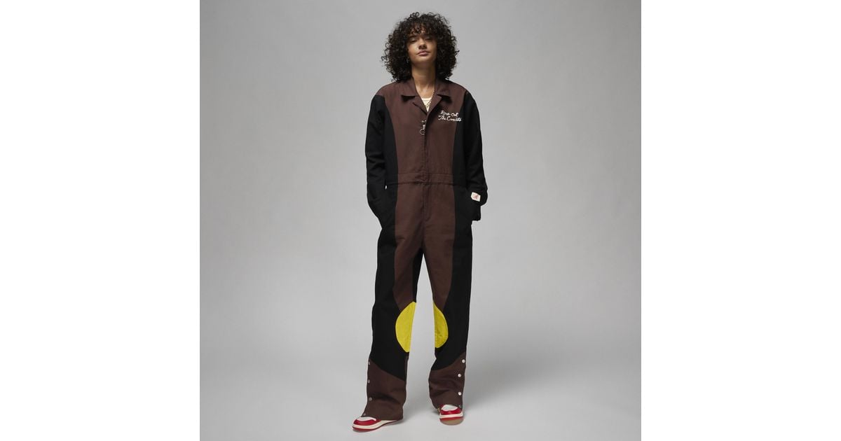 パンツ Jordan x Teyana Taylor Jumpsuit \"Multi Jordan x Teyana Taylor Women's Jumpsuit Women's Pants Brown