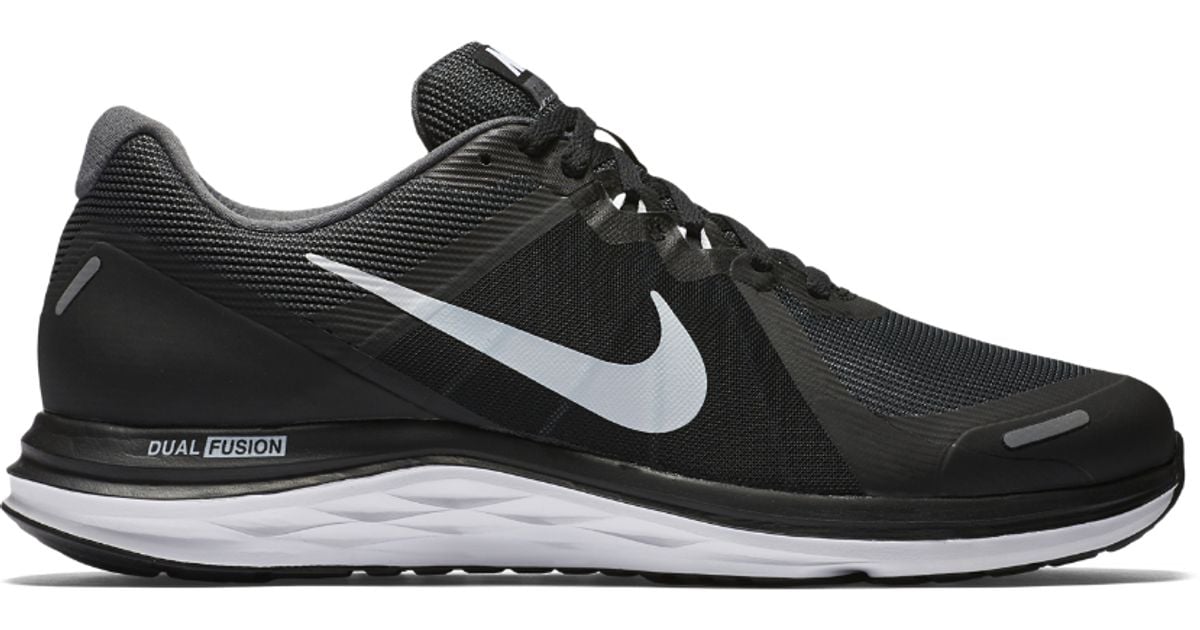 Nike Dual Fusion X 2 (extra-wide) Men's Running Shoe in Black/Dark  Grey/White (Black) for Men - Lyst