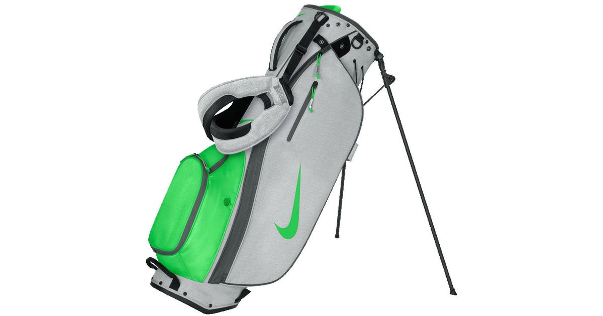 green nike golf bag