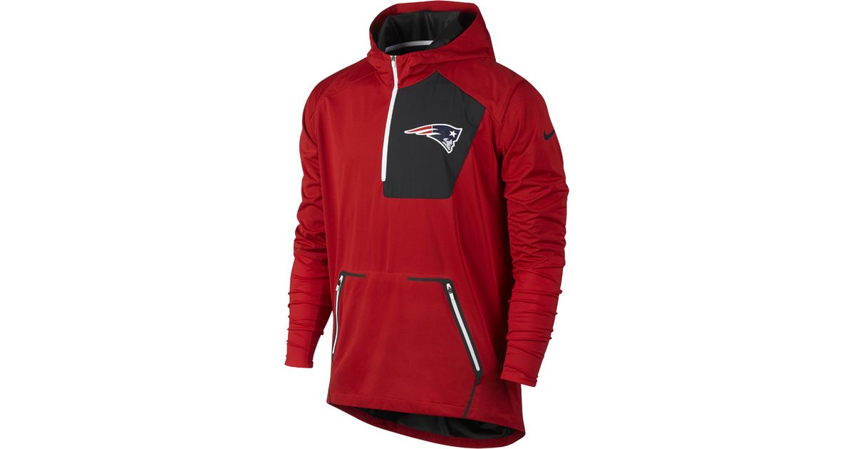 Nike Alpha Fly Rush (nfl Patriots) Men's Jacket in Red for Men | Lyst