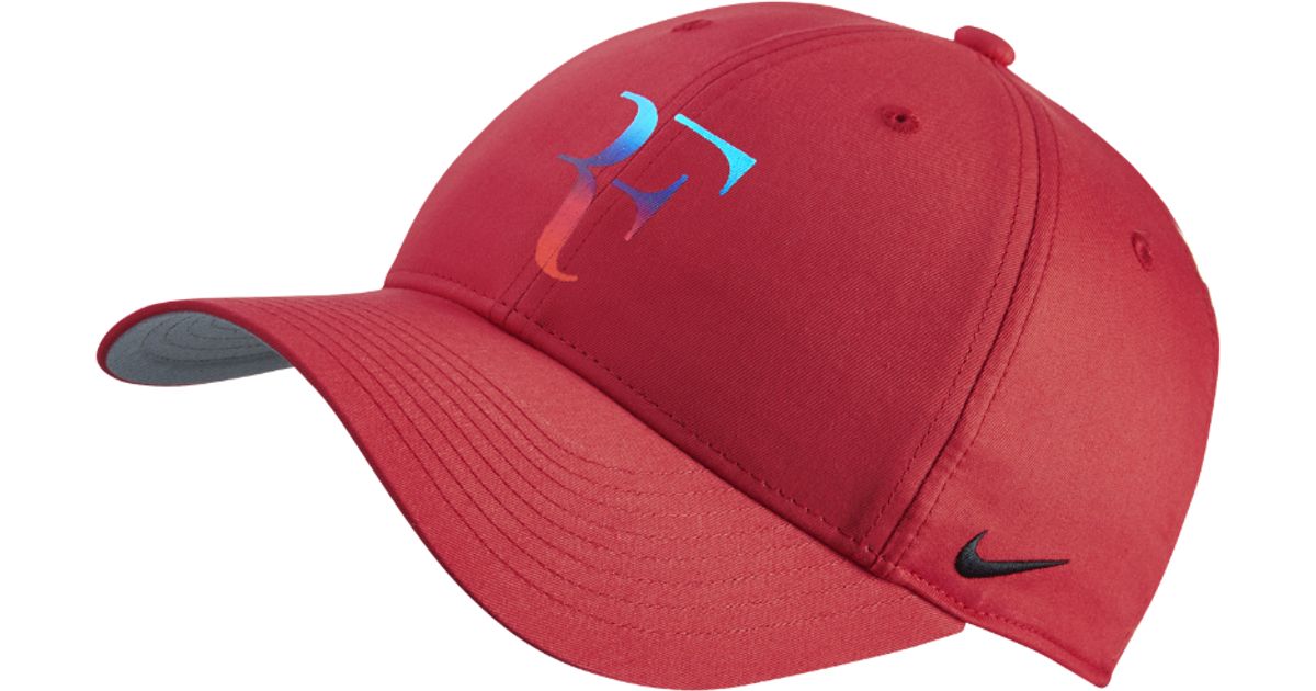 Nike Cotton Court Roger Federer Iridescent Adjustable Hat ...