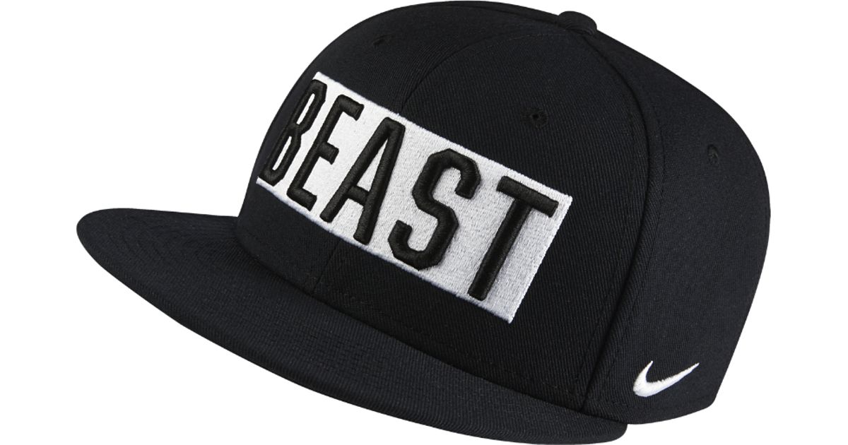 Nike Beast True Adjustable Hat (black) for Men | Lyst