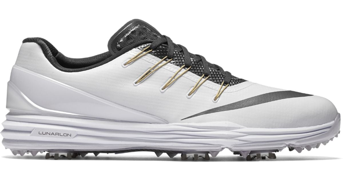 Nike Lunar Control 4 College (wake Forest) Men's Golf Shoe in White for Men  | Lyst