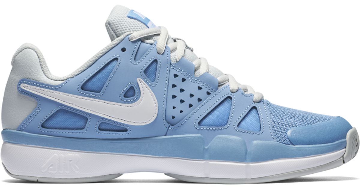 Nike Rubber Court Air Vapor Advantage Women's Tennis Shoe in Blue | Lyst
