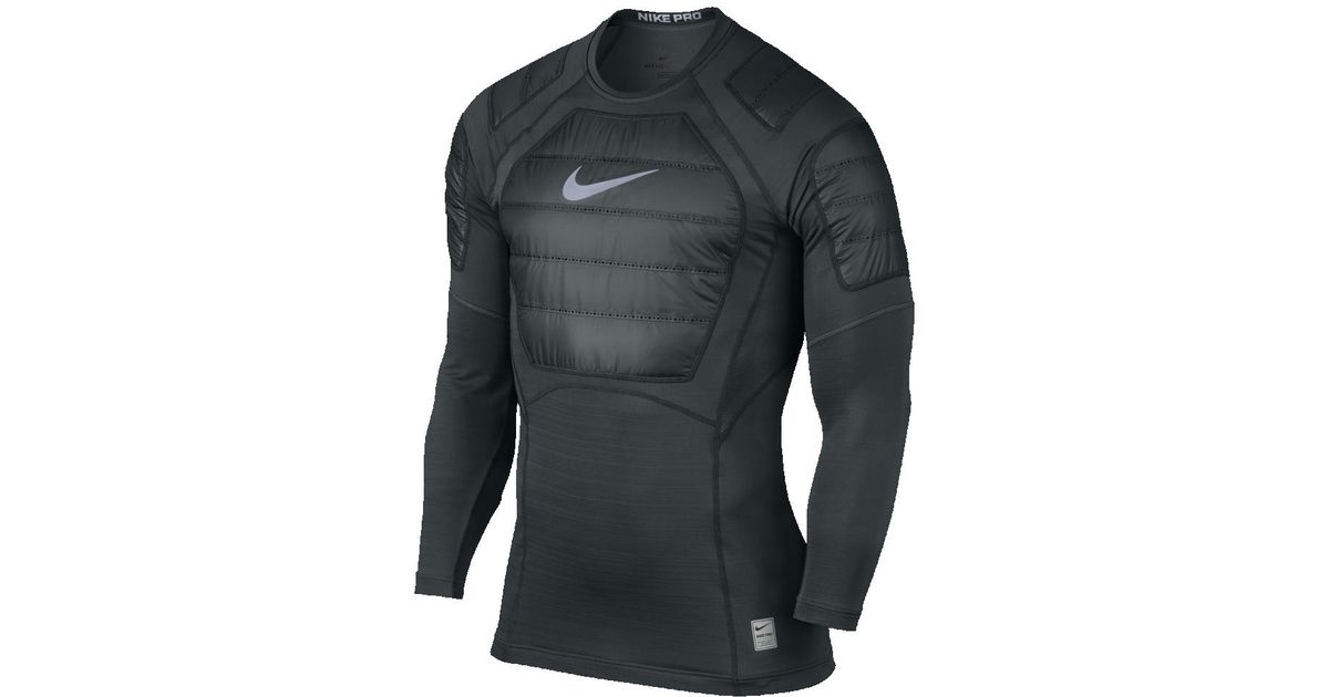 Nike Synthetic Pro Hyperwarm Aeroloft Men's Long Sleeve Training Top in  Gray for Men | Lyst