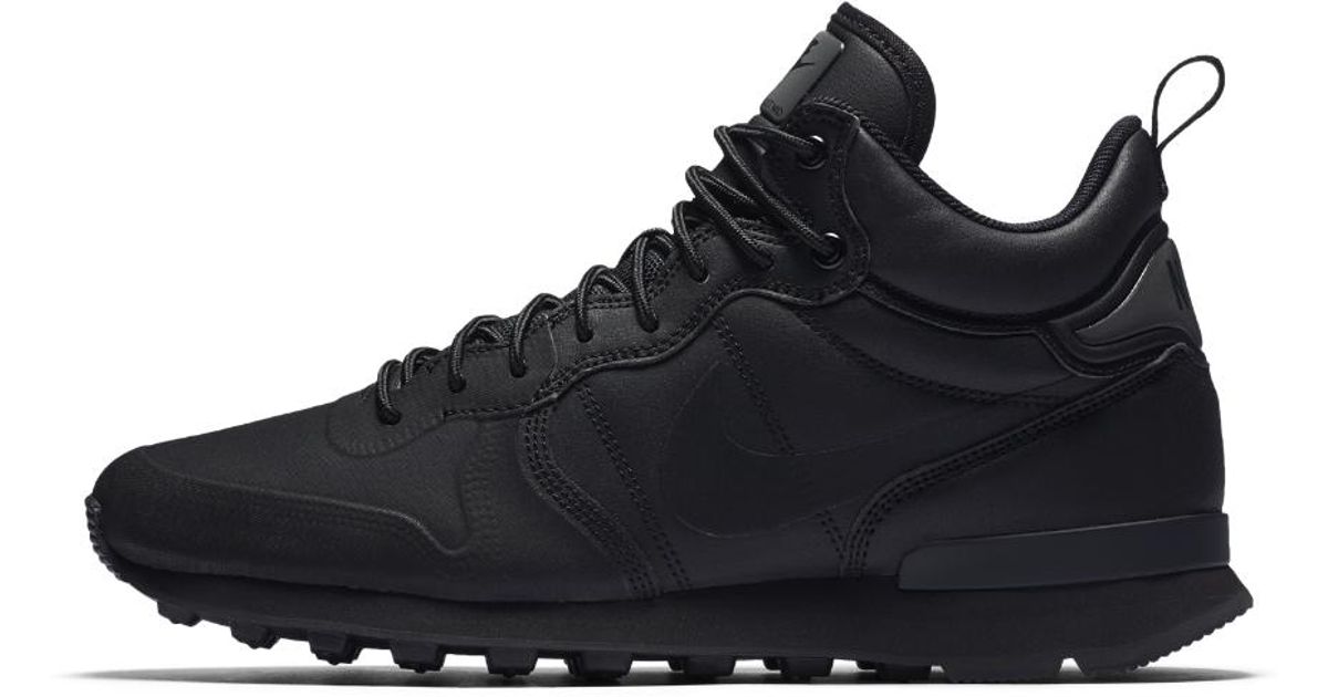 Nike Synthetic Internationalist Utility Men's Shoe in Black/Black