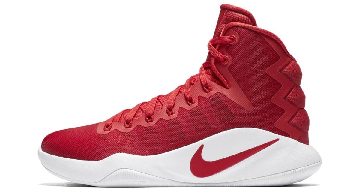 Nike Hyperdunk 2016 High (team) Women's Basketball Shoe in Red - Lyst