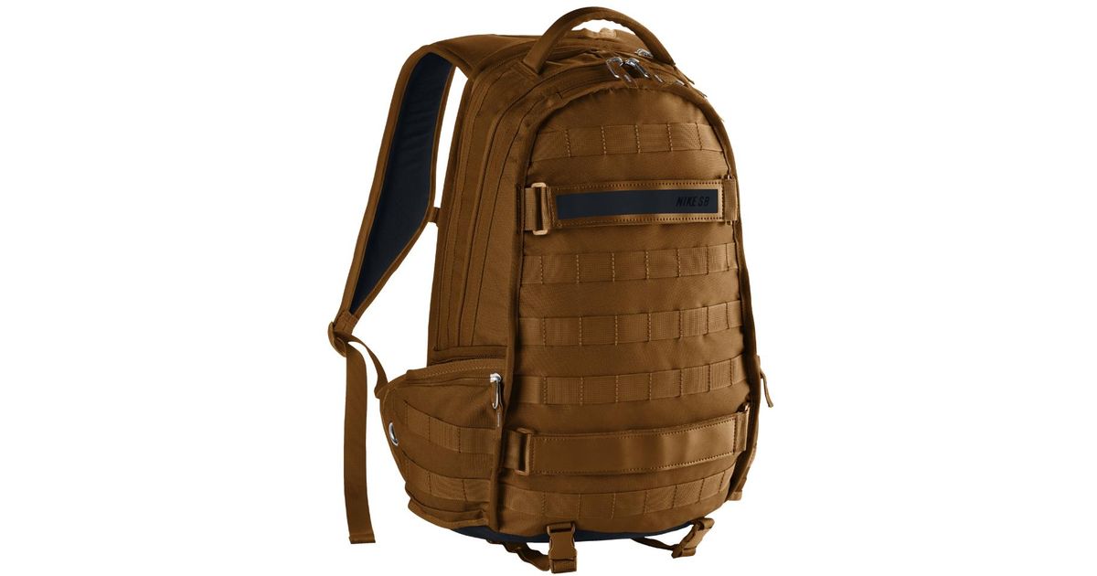 Nike Synthetic Sb Rpm Skateboarding Backpack Brown In Natural For Men Lyst Nike Synthetic Sb Rpm Skateboarding Backpack Brown In Natural For Men Lyst