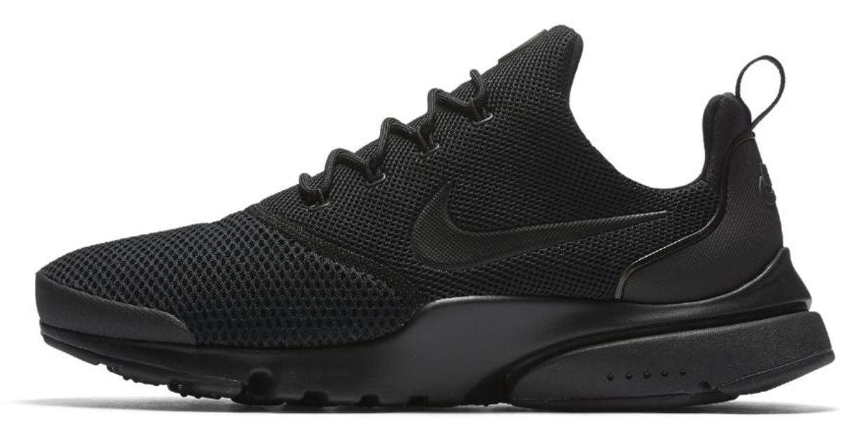 Nike Rubber Presto Fly Men's Shoe in Black/Black/Black (Black) for Men |  Lyst