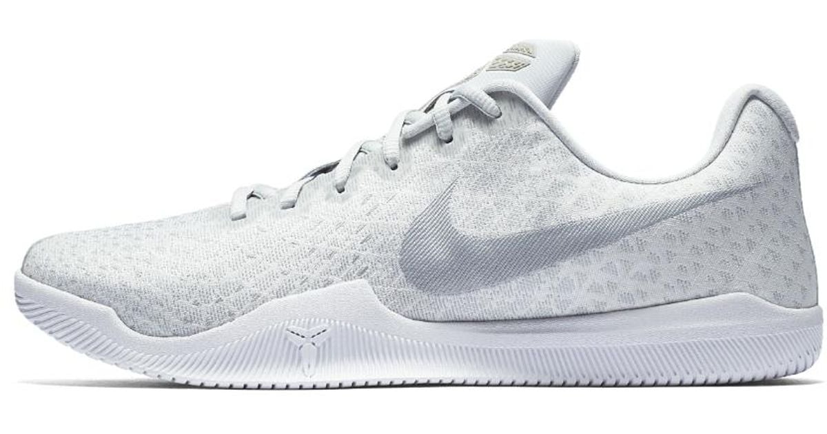 Verplicht Parelachtig niet verwant Nike Kobe Mamba Instinct Men's Basketball Shoe in White for Men | Lyst
