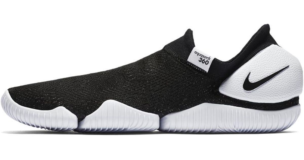 Nike Rubber Aqua Sock 360 Women's Shoe in Black/White/White/Black (Black) |  Lyst