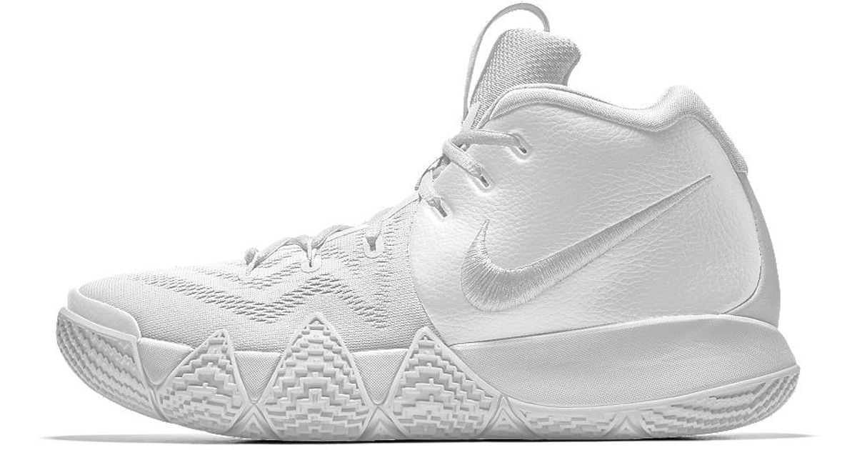 Nike Kyrie 4 Id Men's Basketball Shoe in White for |