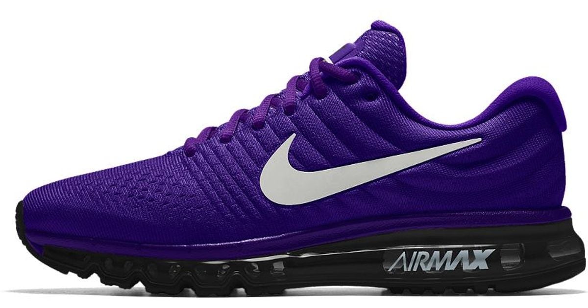 Nike Air Max 2017 Id Women's Running Shoe in Purple - Lyst