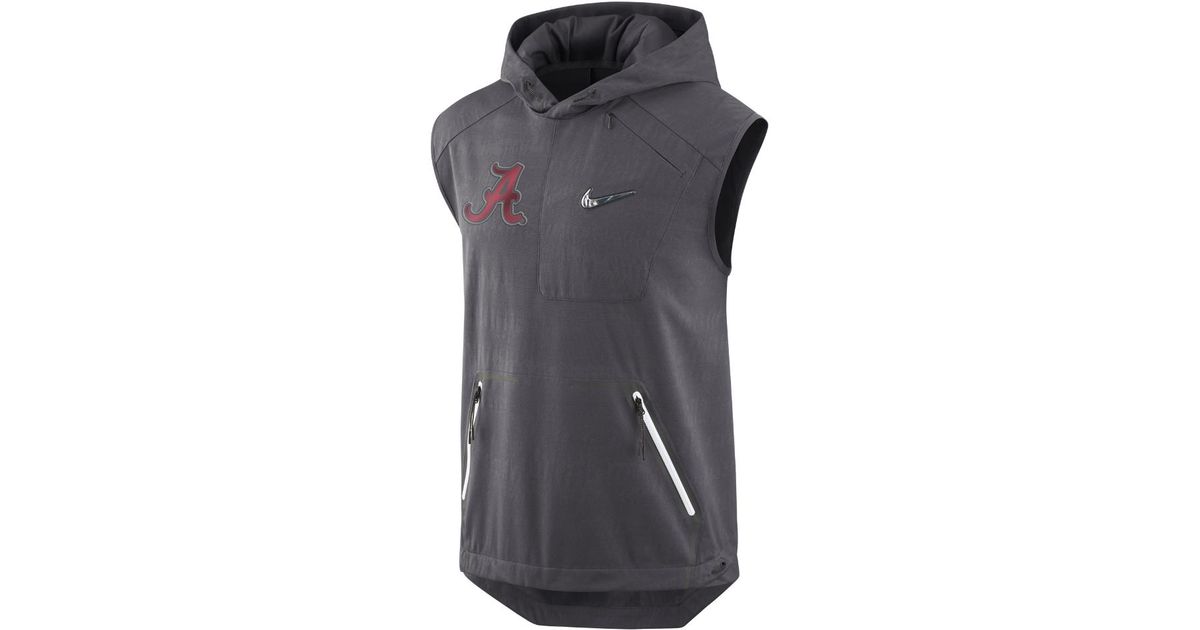 Nike Cfp Pregame (alabama) Men's Vest in Gray for Men | Lyst
