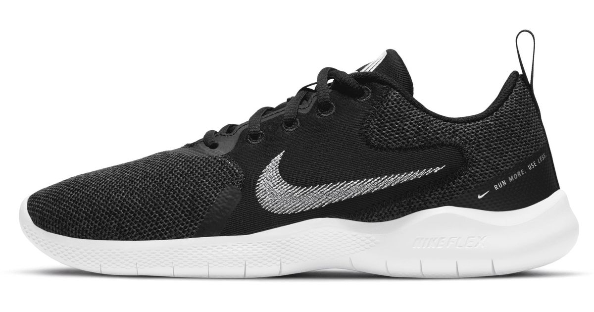Nike Flex Experience Run 10 Road Running Shoes In Black, Lyst