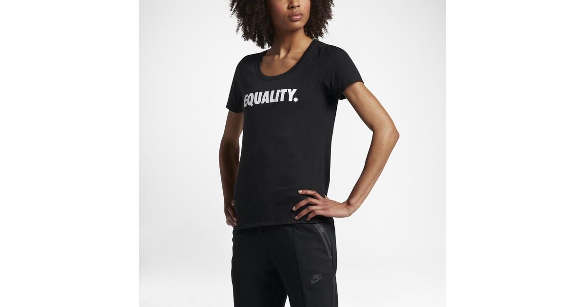 nike equality shirt womens