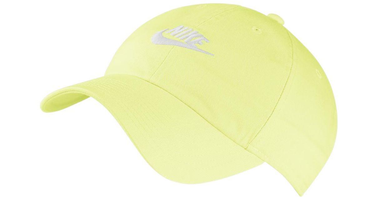 nike sportswear heritage86 futura washed baseball hat