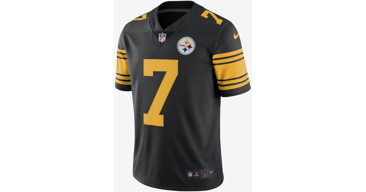 ben roethlisberger color rush jersey