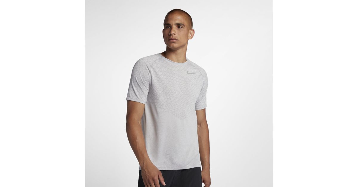 nike medalist short sleeve running top