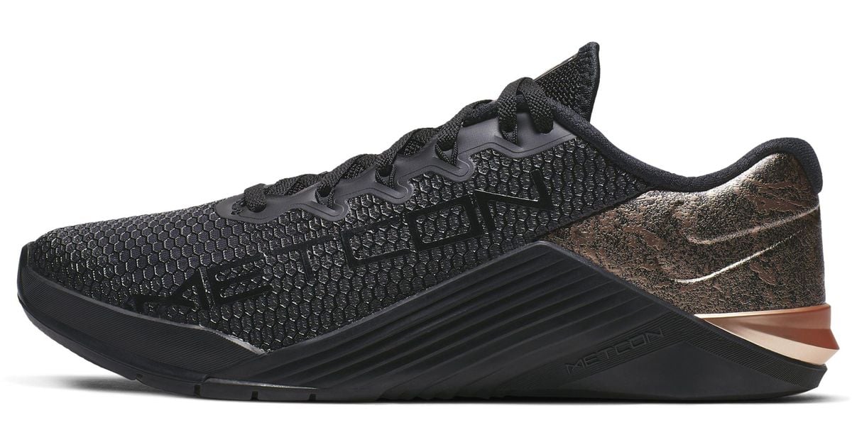 nike metcon 5 women's black and rose gold