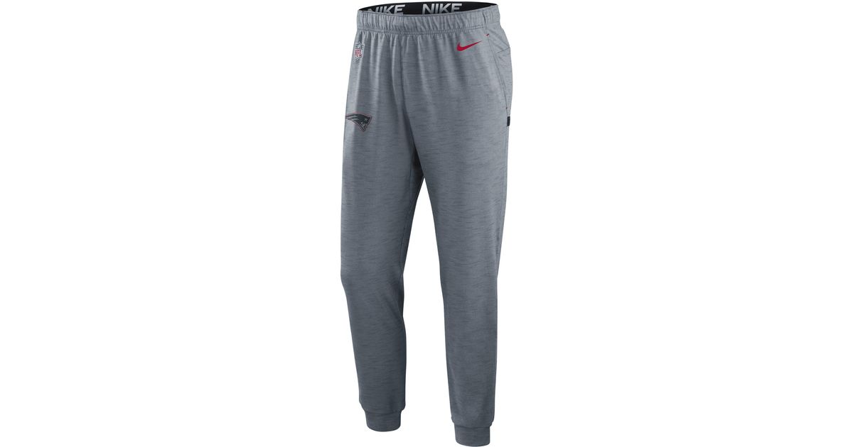 Nike Dri-fit Player (nfl New England Patriots) Pants In Grey, in Gray for  Men | Lyst