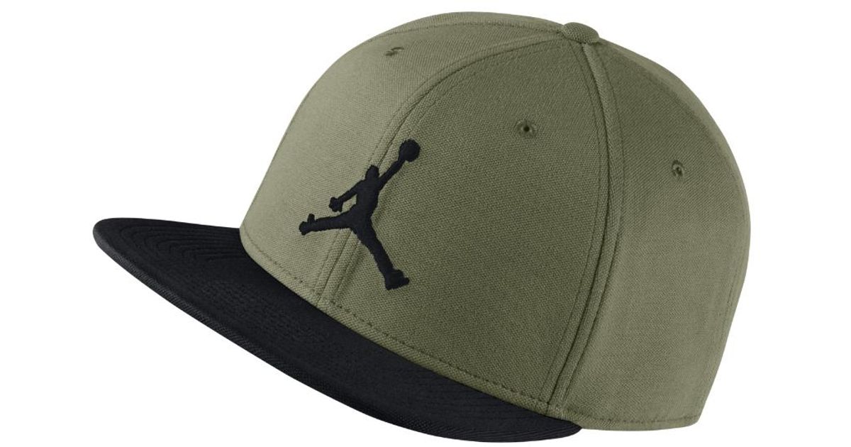 Nike Synthetic Jumpman Snapback Adjustable Hat, By Nike (green) for Men -  Lyst