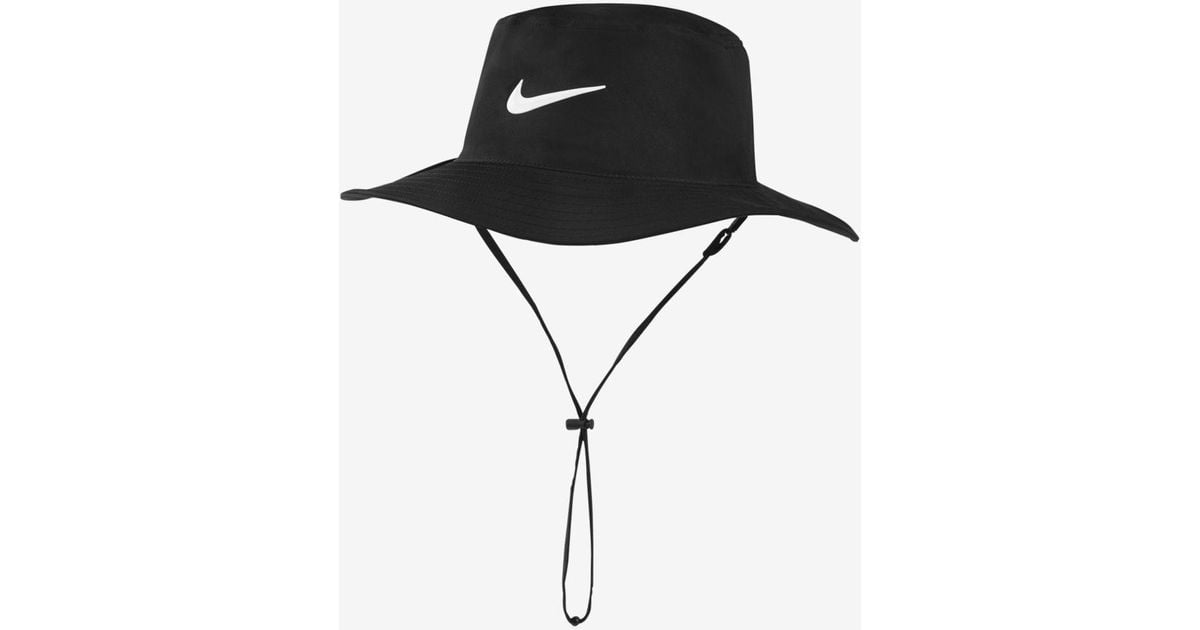 Nike Drifit Uv Golf Bucket Hat in Black,White (Black) for Men Lyst
