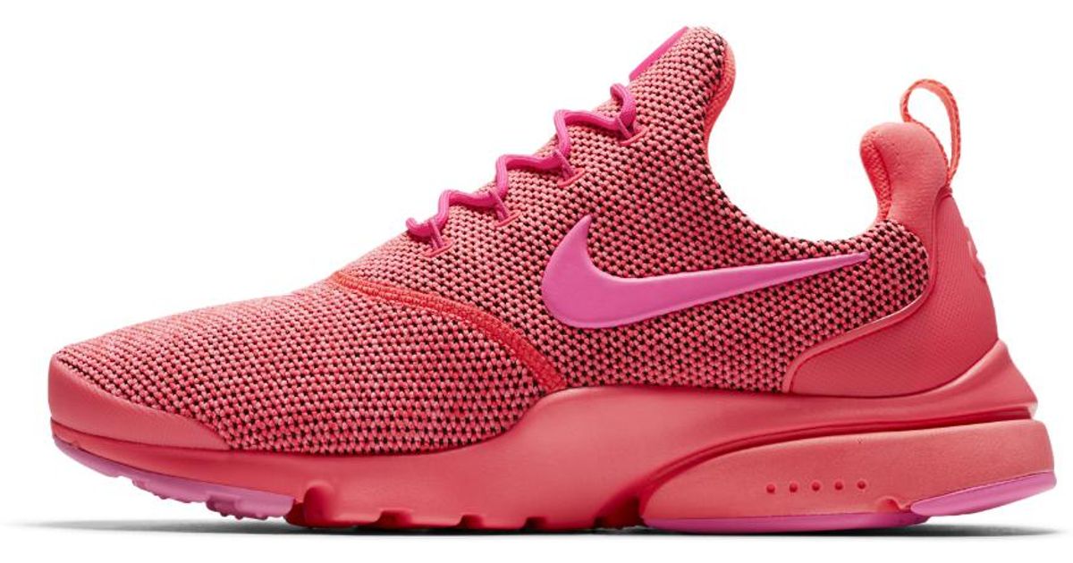 hot pink nike presto