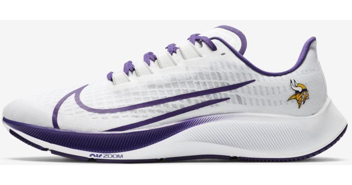Nike Air Zoom Pegasus 37 (minnesota Vikings) Running Shoe (white) -  Clearance Sale for Men | Lyst