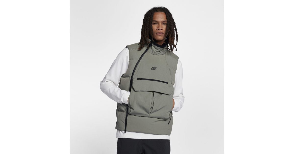 nike sportswear tech pack down fill sans manche