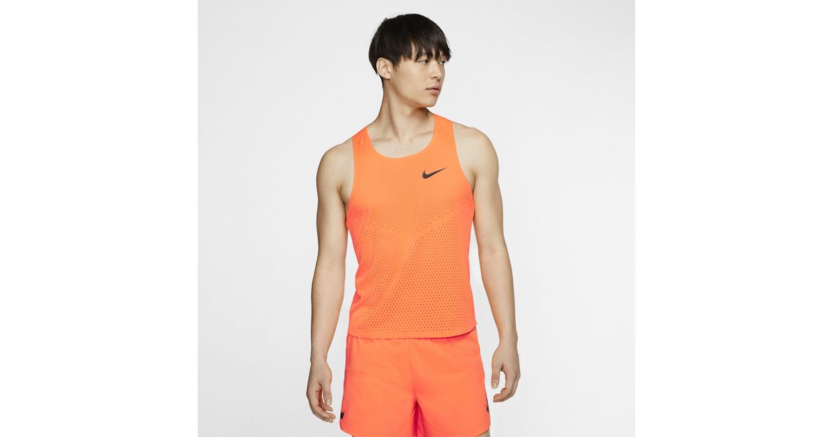 nike aeroswift orange