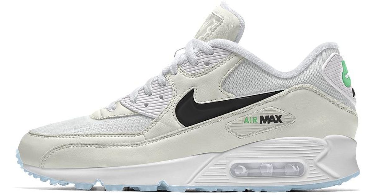 Nike Air Max 90 Custom White 'This Chicago' Premo Edition W/ Custom Insoles