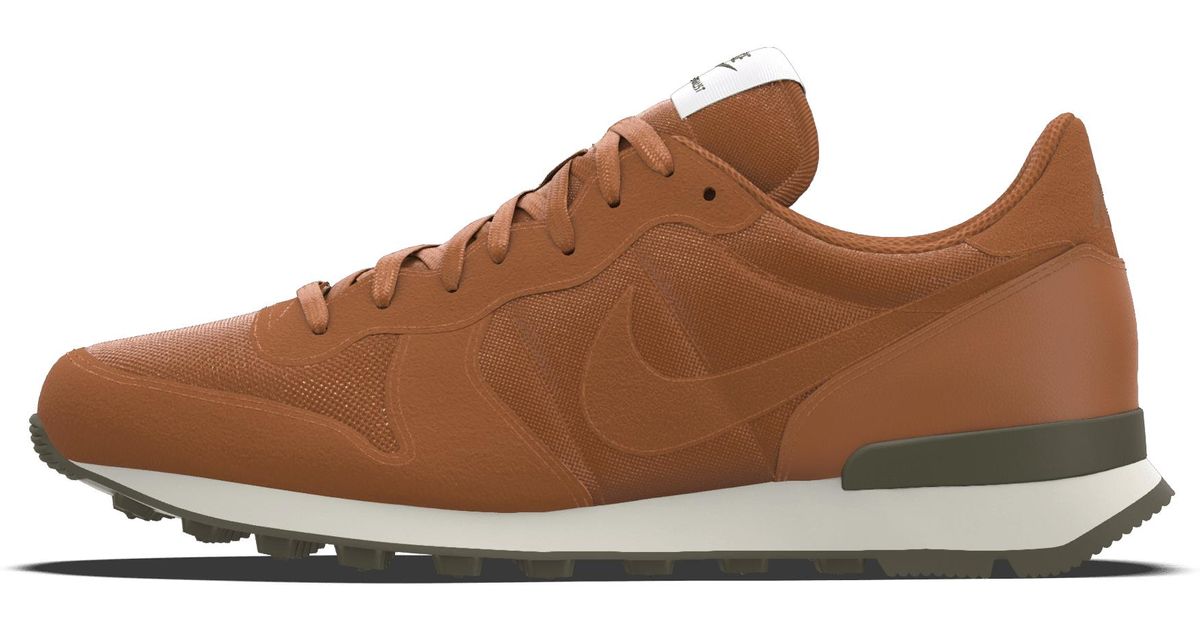 Nike Internationalist By You Custom Shoe in Brown for Men Lyst UK